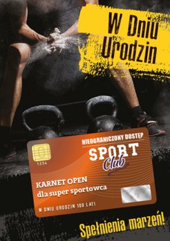 Kartka urodzinowa dla sportowca GIFT 132 - Armin Style