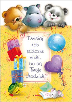 Kartka Urodzinowa DZ 01 - Czachorowski
