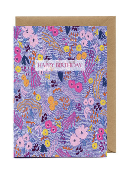Kartka urodzinowa Florals - JuliArt