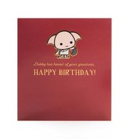 Kartka urodzinowa Harry Potter Zgredek kartki z życzeniami na urodziny