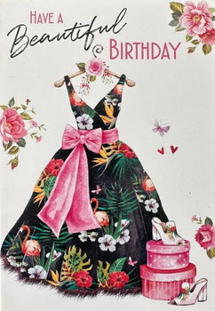 Kartka urodzinowa 'Have a Beautiful birthday' - Inna marka