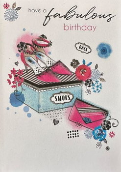 Kartka urodzinowa 'have a fabulous birthday' - Inna marka