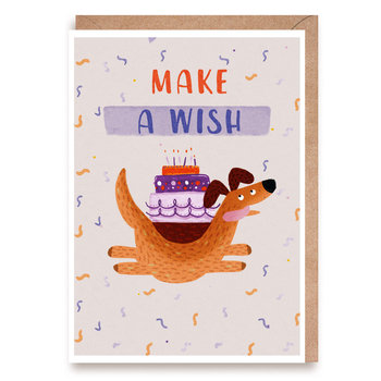 Kartka URODZINOWA PIES A6 - BUG ART