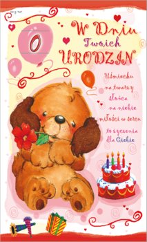 Kartka urodzinowa PR06 - Czachorowski