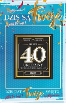 Kartka z okazji 40 urodzin 2K 09 - yeku