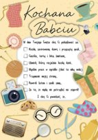 Kartka Z Podziękowaniami Dla Babci Dk956