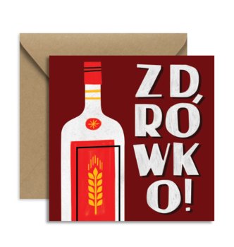 Kartka Zdrówko - Love Poland Design
