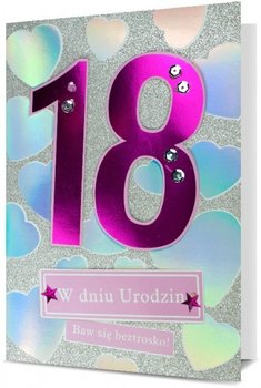 Kartki Na 18 Urodziny Dla Dziewczyn H1741 - Pan Dragon
