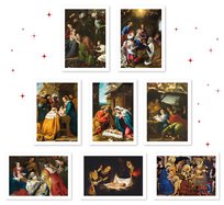 Kartki Na Boże Narodzenie Z Życzeniami Mix 8 Szt Zrrt