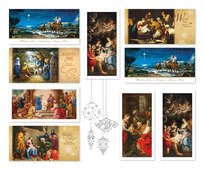 Kartki Na Boże Narodzenie Z Życzeniami Mix 9 Szt Zlrt