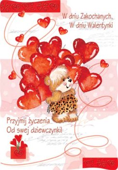 Kartki pocztowe walentynkowe PVL 3 - Czachorowski