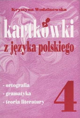 Kartkówki Z Języka Polskiego Klasa 4