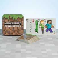 Karty do gry MINECRAFT + metalowe pudełko