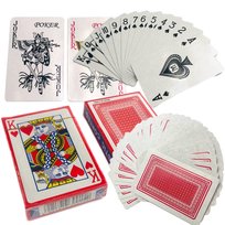 Karty do gry w pokera klasyczne powlekane 54 szt. 1 talia