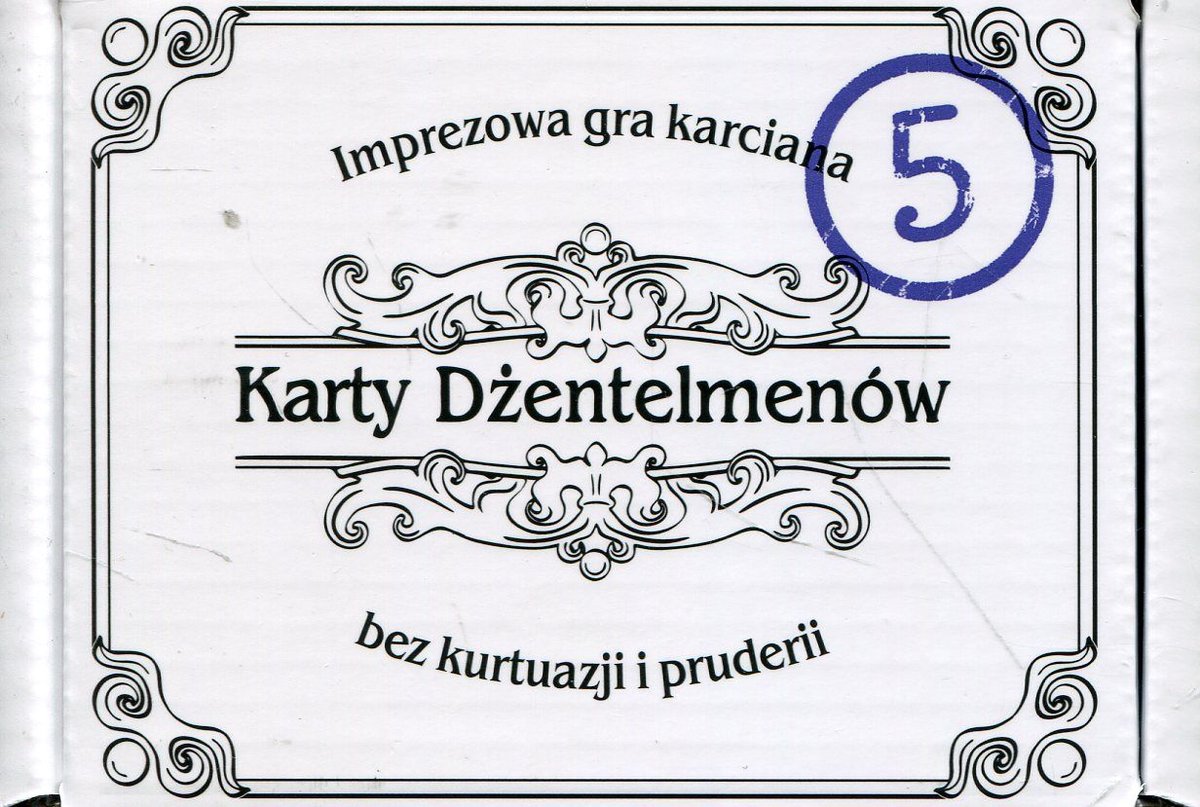 Karty dżentelmenów - Epizod piąty, gra towarzyska, Kojar