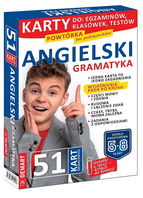 Karty Edukacyjne. Język Angielski. Gramatyka - Opracowanie Zbiorowe ...