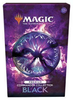 Karty kolekcjonerskie magic the gathering commander collection: black premium - Wizards of the Coast