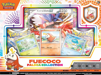 Karty Paldea Pin Box Fuecoco - Pokemon