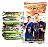 KARTY PIŁKARSKIE 80 KART WORLD FOOTBALL STARS LEWANDOWSKI MESSI RONALDO
