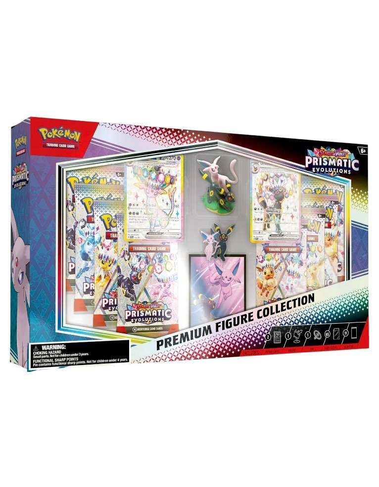 Karty Pokemon TCG Scarlet & Violet 8.5 Prismatic Evolutions / Premium Figure Collection