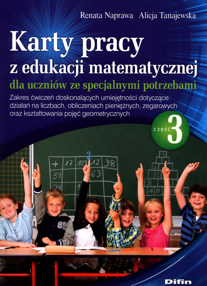 Karty Pracy Z Edukacji Matematycznej Dla Uczniów Ze Specjalnymi ...