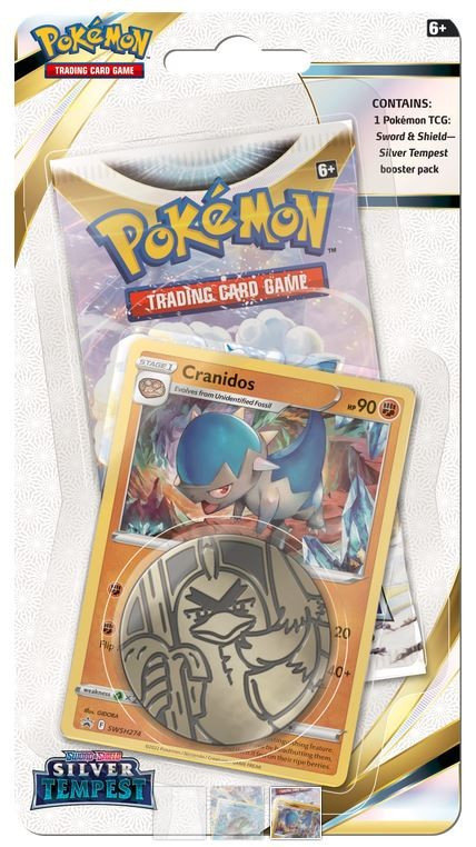 Karty Silver Tempest Checklane Blister Cranidos - Pokemon | Sklep EMPIK.COM