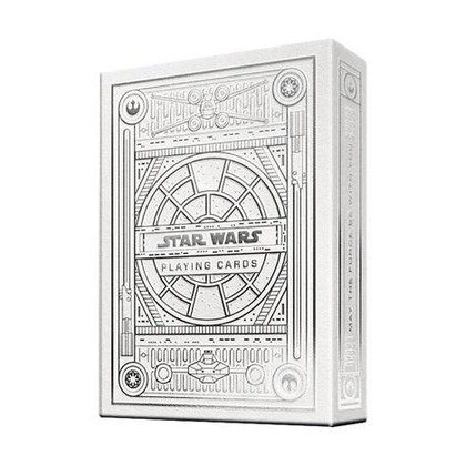 Star Wars Silver Edition white, karty, Bicycle