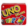 Karty UNO Deluxe Towarzyska, gra karciana, dla dzieci 7+ i dorosłych K0888&nbsp;-&nbsp;Uno