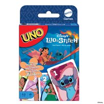 Karty UNO Disney Lilo i Stitch, rodzinna gra karciana, dla fanów i dzieci 7+ JCC10