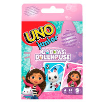 Karty UNO Junior Koci Domek Gabi, rodzinna edukacyjna gra karciana, dla dzieci 3+ JLH17 Uno