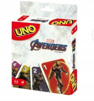 Karty UNO Marvel Avengers prezent