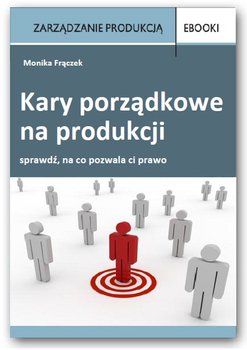 Kary porządkowe na produkcji - Frączek Monika