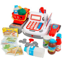 Kasa sklepowa z koszykiem