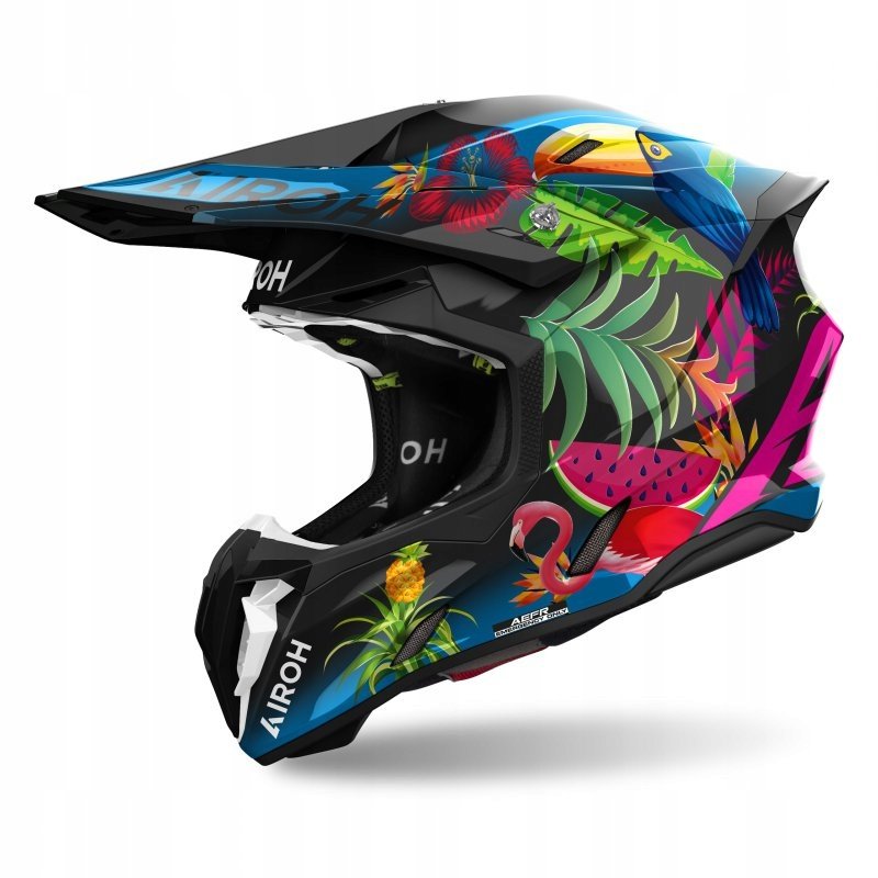 Casco Airoh Twist Iron + Mascherina Scott, taglia m - Grosseto
