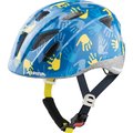 Kask ALPINA XIMO KIDS BLUE HANDS GLOSS niebiesko-żółty 47-51cm - Alpina Sport