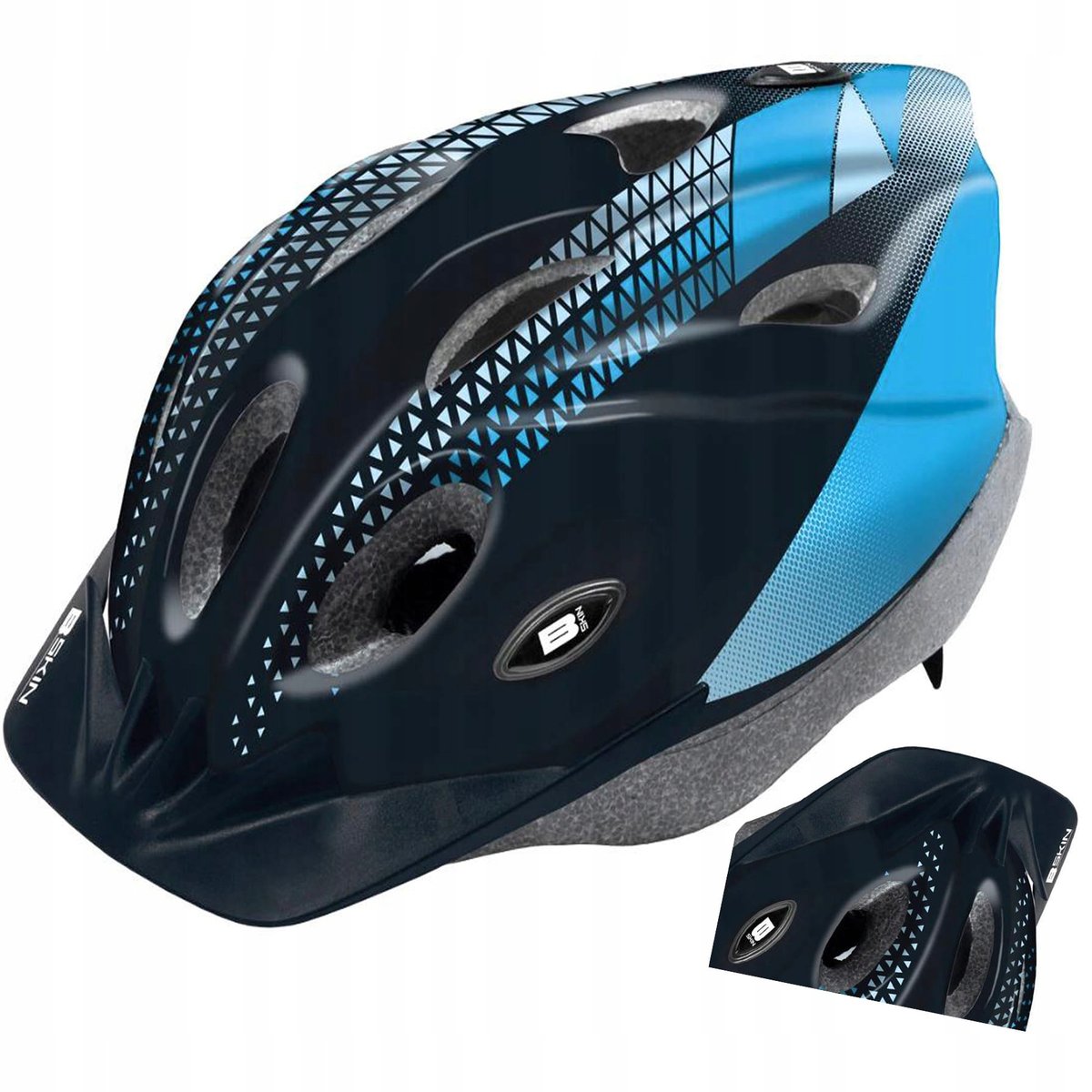 Kask B-Skin M Tomcat 52-56 Cm Granatowo-niebieski - Inna Marka | Sport ...