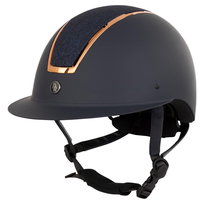Kask BR Omega Painted Glitter VG1 granatowy/rosegold, rozmiar: 55-57 Inna marka