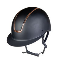 Kask HKM Lady Shield czarny/rosegold, rozmiar: L HKM