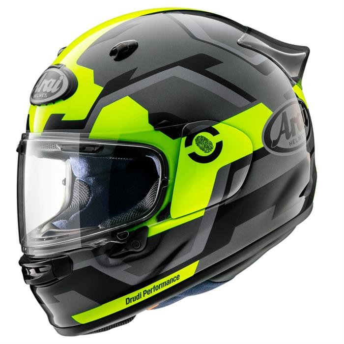 Zdjęcia - Kask motocyklowy Arai Kask integralny  QUANTIC FACE FLUOR YELLOW S 