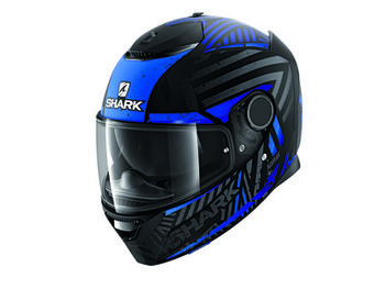 Kask integralny SHARK SPARTAN 1.2 KOBRAK Mat kolor czarny/matowy/niebieski - SHARK