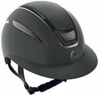 Kask jeździecki COVALLIERO Elite Polo z szerokim daszkiem czarny 59-61 Covalliero