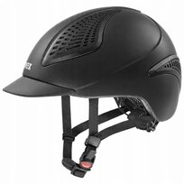 Kask jeździecki UVEX Exxential III czarny L-XL 59-61 UVEX