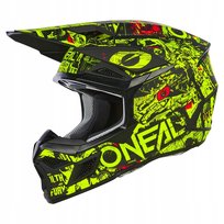 Kask Juniorski O'Neal 3SRS Attack black/yellow M Inna marka