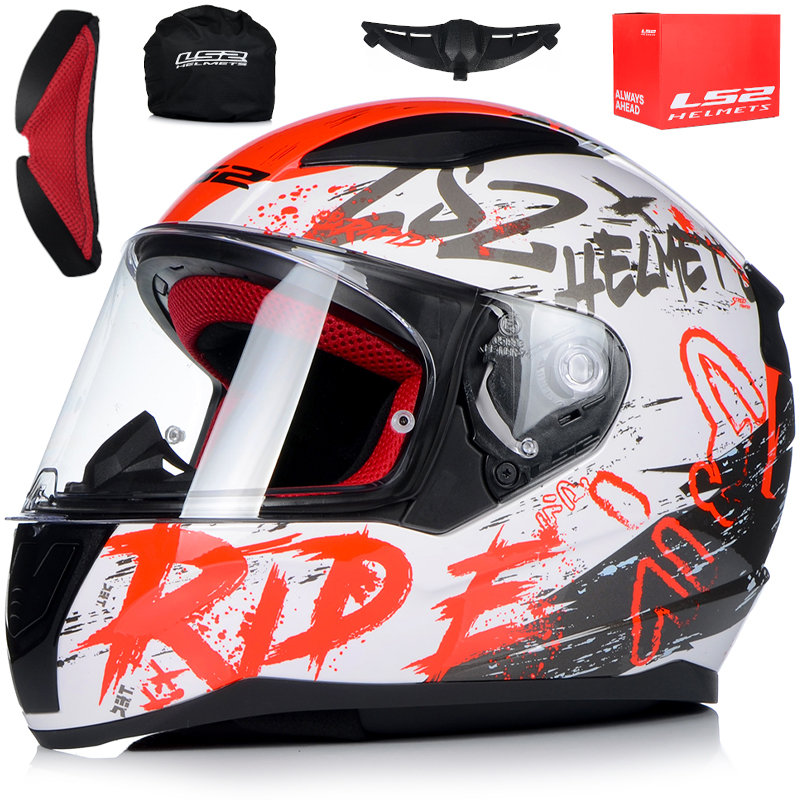 Kask Motocyklowy Ls Ff Rapid Naughty Red R S Ls Motoryzacja Empik