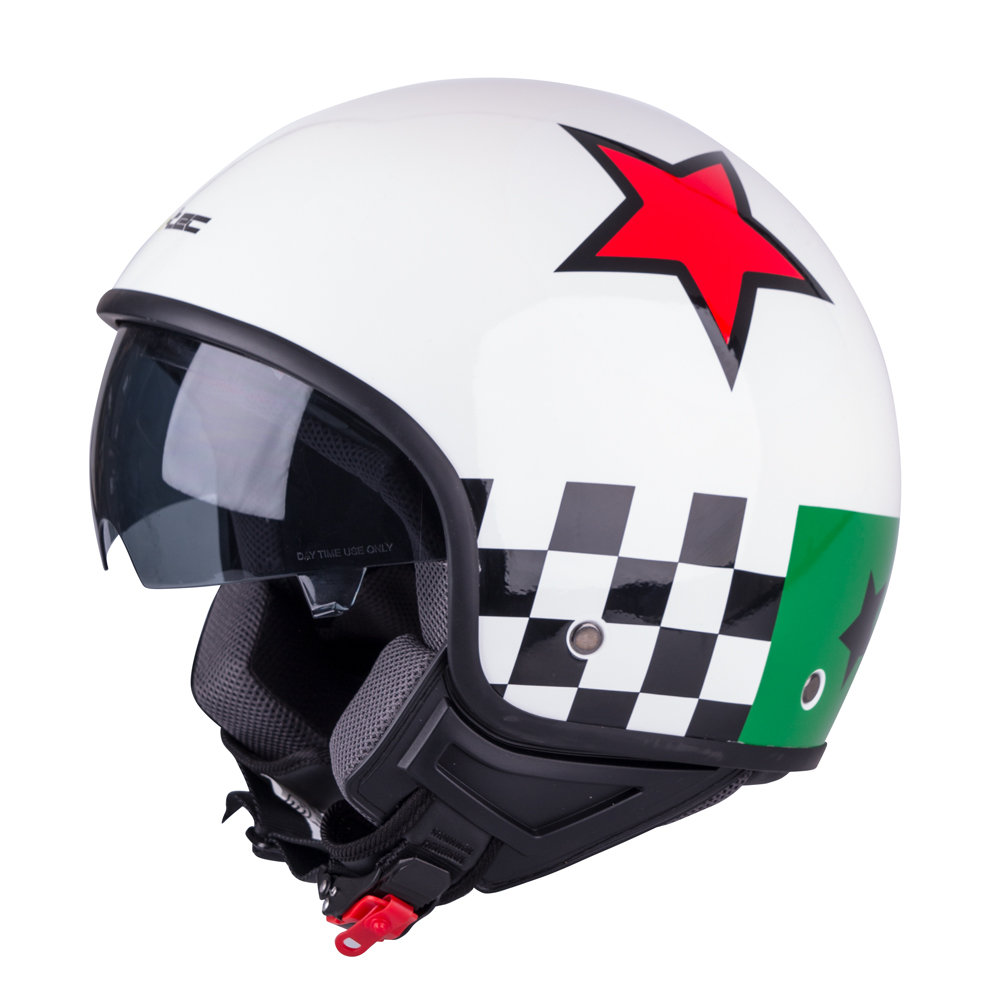 Kask motocyklowy WTEC FS710G Sixty White, XL (6162) WTEC