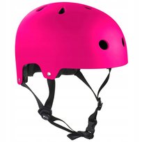 Kask na Deskorolkę Hulajnogę Rolki SFR Essentials Helmet Różowy Fluo L/XL SFR