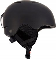 Kask narciarski 4F HELU083 czarny 20S L/XL 58-61 cm