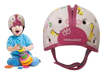 Kask ochronny do nauki chodzenia 7-24msc SAFEHEAD - Safehead