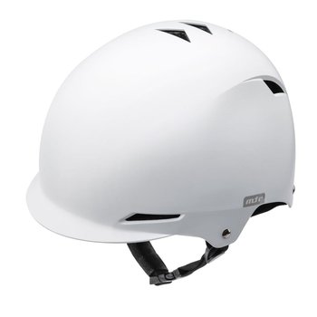 Kask ochronny, dziecięcy, rowerowy KS02 WHITE Rozmiar 52-56 - Meteor