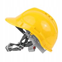 Kask ochronny żółty KASK BHP BUDOWLANY ROBOCZY